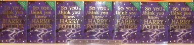 SYTYK Harry Potter on sale in WH Smiths